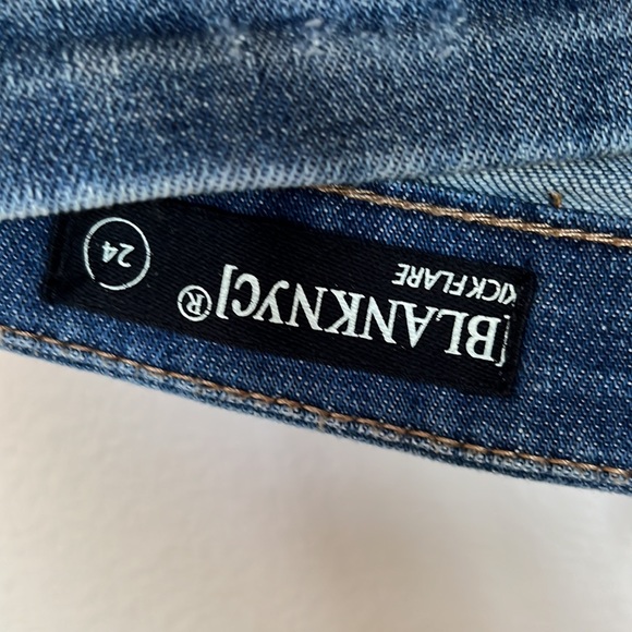 Women’s Blank Nyc Kick Flare Jeans Size 24 - Picture 3 of 5
